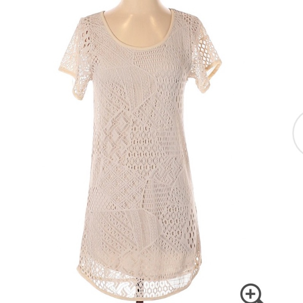 Cream Urban Outfitters dress